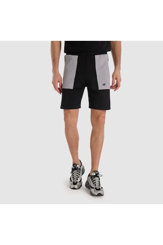 New Balance Erkek Siyah Şort Mns1516-bk Siyah