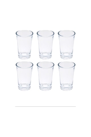 Kahve Yanı 6'lı Su Bardağı Tosca Shot Royaleks-tg-2022 124-Pembe