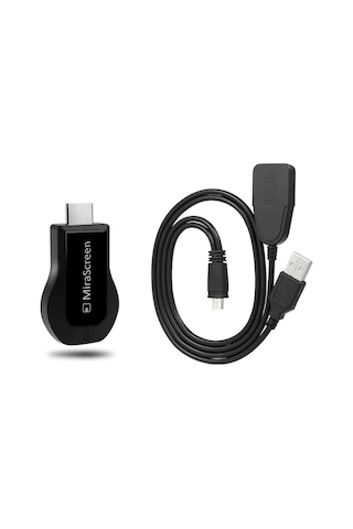 Kablosuz Wifi Ekran Yansıtıcı - Android/ios İçin Full Hd 1080p Miracast, Airplay Ve Dlna Desteği