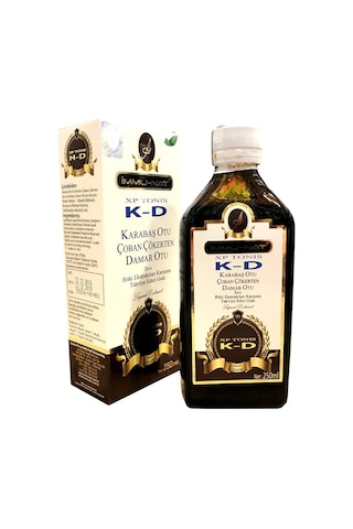 İmmunat Xp Tonis K D Karabaş Otu - Çoban Çökerten - Damar Otu 250 ML