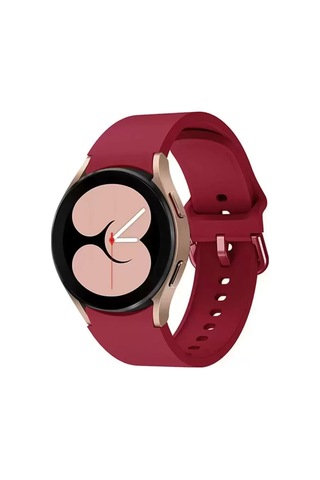 Newface Samsung Galaxy Uyumlu Watch 4 Klasik Kordon - Mürdüm