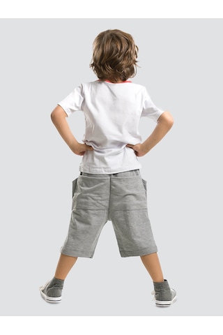 Timsah Baggy Erkek Çocuk Yazlık T-shirt Şort Takım