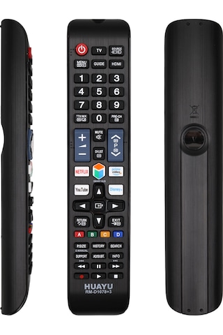 Huayu Rm-d1078+3 Samsung Uyumlu Netflix Youtube Prime Video Disney+ Tuşlu Lcd Led Tv Kumanda