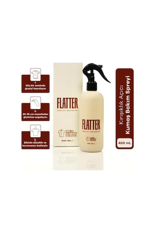 Flatter Kırışıklık Açıcı Ve Kumaş Bakım Spreyi Ütüsüz Pratik Çözüm 400 Ml Tekli