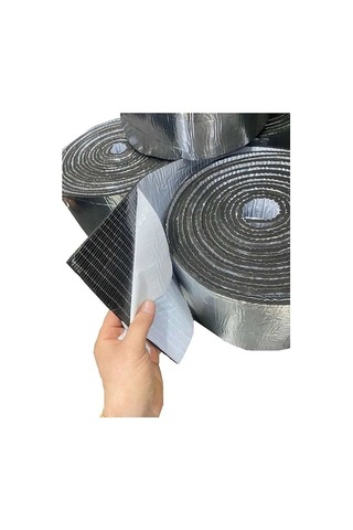 Kauçuk Bant Oto Ses Yalıtımı 9mm Alüminyum Folyolu 20cm X 10mt Bant Marketim