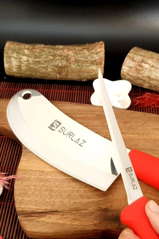 Sürlaz 2 Parça Fileto Bıçağı Salata Bıçağı Bıçak Seti