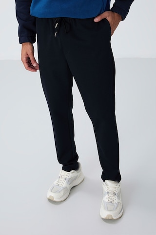 Tommy Life Lacivert Yüzeyi Dokulu Standart Fit Erkek Eşofman Alt - 82155