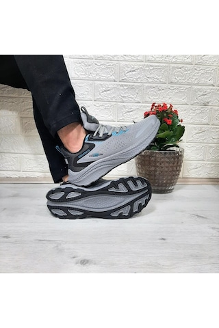 M.p 1607 Gri Yumuşak Taban Hafif Erkek Spor Ayakkabı Gri
