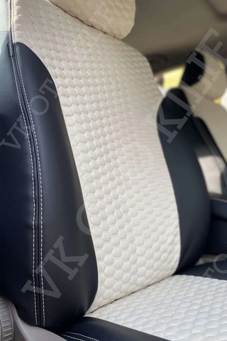 Vk Auto Volkswagen Passat B6 Araca Özel Koltuk Kılıfı Bej-siyah