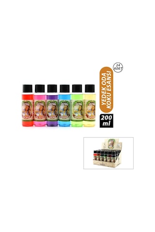 24 Adet 200ml Mix Oda Kokusu Yedek Esans Bx40 Aromatik