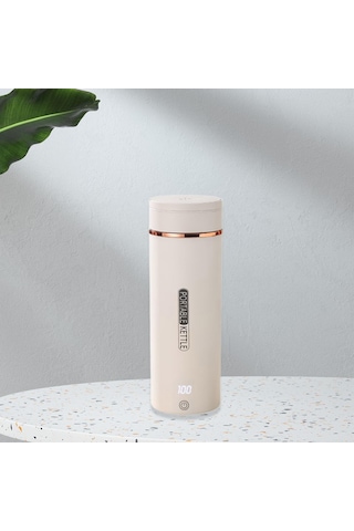 Homyl Taşınabilir Elektrikli Su Isıtıcısı Kapak-çevirin Beyaz Diğer