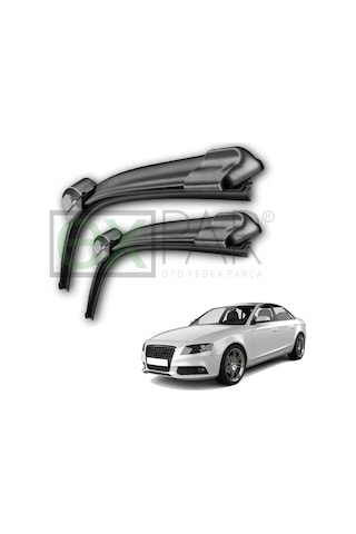 Audı A4 Sedan Ön Cam Silecek Süpürgesi Takımı 2009 - 2012 Model