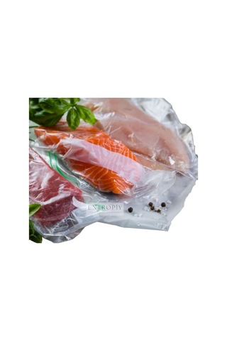 50 Li Vakum Poşeti Seti 20x25 Cm Gıda & Sanayi Tipi Vakum Paketleme Poşetleri Sızdırmaz, Bpa İçermeyen, Dayanıklı, Et, Sebze & Hazır Gıdalar İçin 20 X 25 Ebatlar
