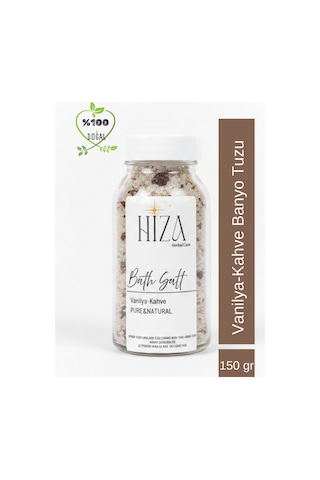 Doğal Yağ İçerikli Vanilya Kahve Banyo Tuzu 150 Gr 150 Gr Diğer