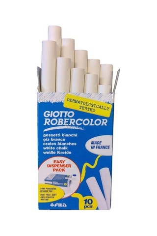 Giotto Robercolor Tebeşir Beyaz 10&apos Lu