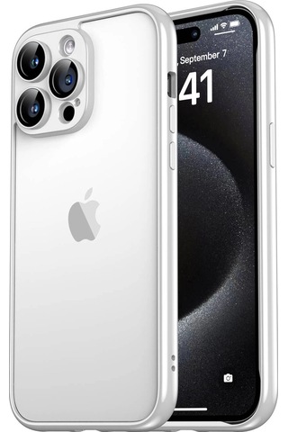 Apple Uyumlu iPhone 15 Pro Max Kılıf Zore Kamera Korumalı Bontez Bumper