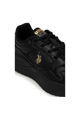 U.S. Polo Assn. U.s Polo Assn. Martha 4pr Siyah Altın Kadın Sneaker Siyah