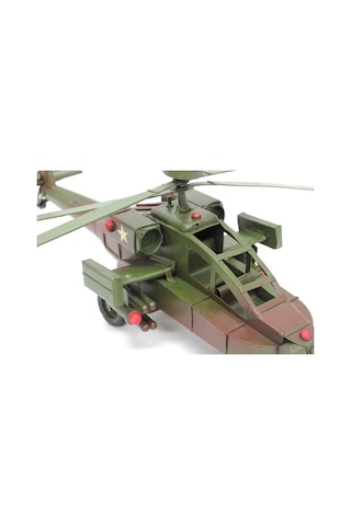 Dekoratif Metal Helikopter