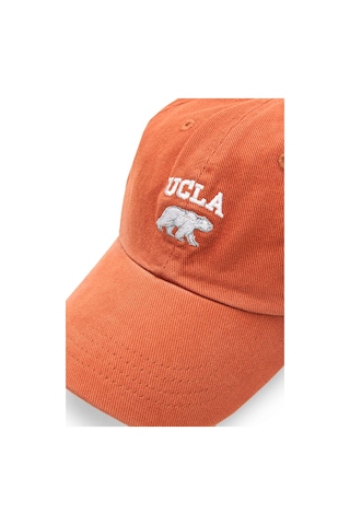 Ucla Suave Kiremit Baseball Cap Nakışlı Unisex Şapka Kiremit