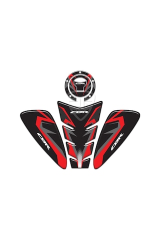 CBR 650F 1000RR Tank Pad Depo Kapak Pad Yan Pad Kırmızı Siyah