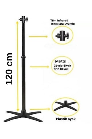 Sunstar İnfrared Soba Elektirikli Isıtıcı Ayağı