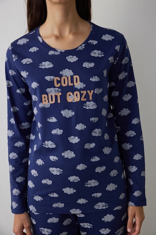 Penti Lacivert Cloudy Night Pantolon Pijama Takımı Lacivert
