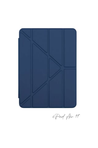 Apple Uyumlu iPad Air 11 İnç 6. Nesil Kalem Bölmeli Akıllı Trifolding Tablet Kılıfı