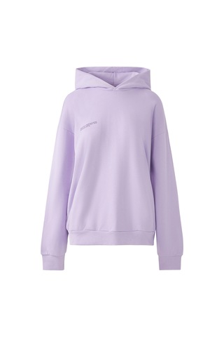 Pangaia Günlük Lüks 365 Kapüşonlu Sweatshirt - Orkide Moru Mor