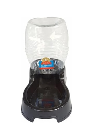 Kedi Ve Küçük Irk Köpekler Için Otomatik Su Kabı 900 Ml Siyah