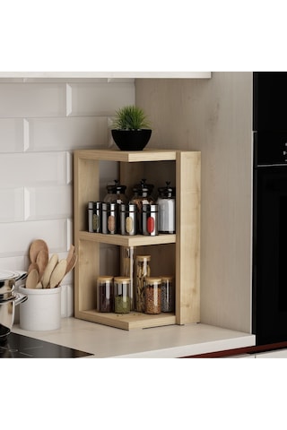 Roho Mutfak Rafı - Sfr-mse Kahverengi