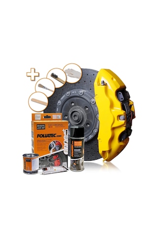 Foliatec Fren Kaliperi Boya Seti 3 Komponet Yarış Sarısı