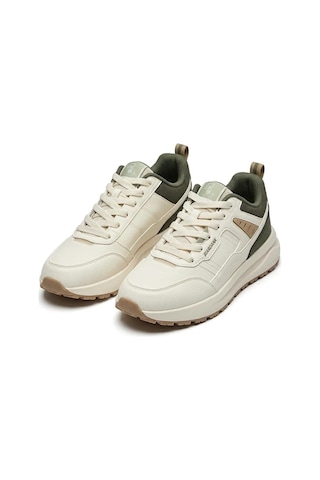 Ms Premium 043261431 Erkek Spor Ayakkabı Ivory Dark Tea Green
