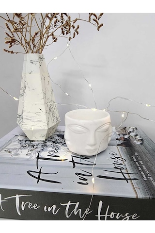 Bernami Vazo Pinterest Adler Saksı - Beyaz Diğer
