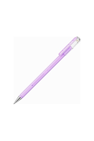 Pentel Hybrid Milky 0.8 MM Jel Kalem - Pastel Mor