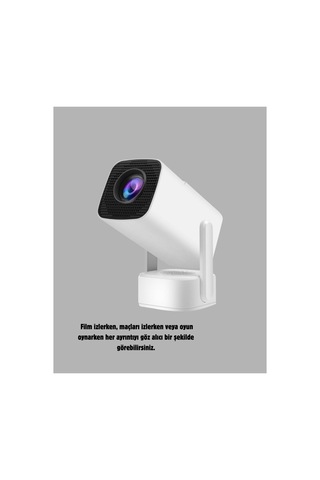 Hd 720p Projeksiyon Cihazı Geniş Ekran 10.000 Saat Ampul Ömrü Renkli