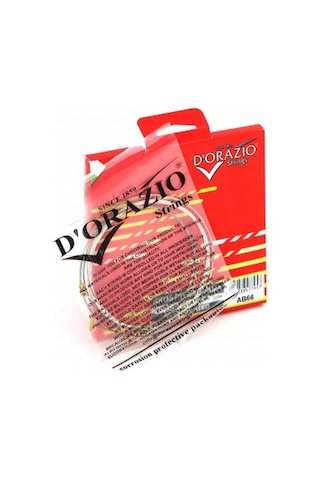 D'orazio Ab66 Model Pyramid 0.18 Kısa Saplı Saz Tel Seti-Topuzlu