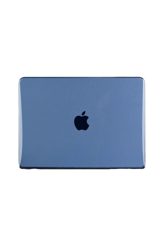 Ers Macbook Neo Şeffaf Macbook Kapak - Mavi