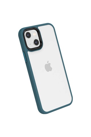 Apple Uyumlu iPhone 13 Pro Kılıf Zore Cann Kapak Mavi