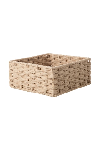 Mudo Home Gına Naturel Düzenleyici Sepet 26x26x12 Bej