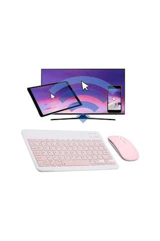 Alfa Mec Şarj Edilebilir Kablosuz Q Klavye Mouse Set