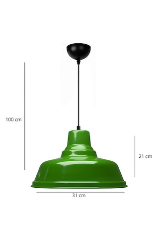 Homing Robi Metal Yeşil Retro Sarkıt Ayd-3708 Yeşil