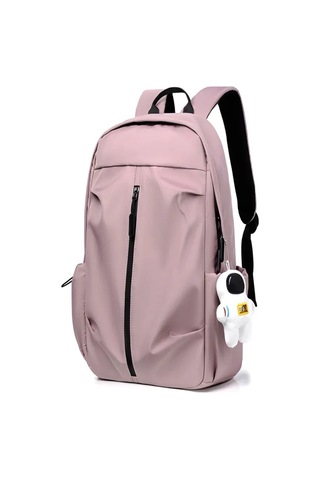 Leezsing Güvenli Seyahat Dizüstü Bilgisayar Sırt Çantası Büyük Pembe Çanta-785 Çok renkli