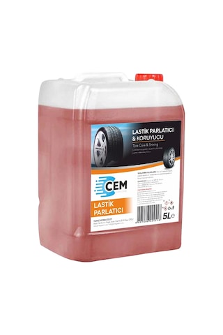 5 Kg Ultra Lastik Parlatıcı Ve Koruyucu Uygulama Süngeri Hediyeli