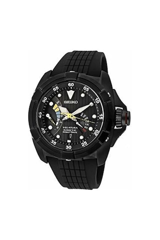 Seiko Velatura Srh013 Modeli Siyah Silikon Kordon Siyah