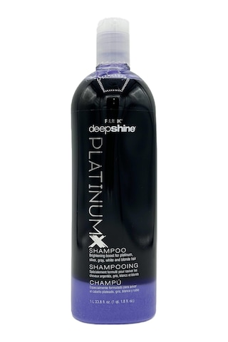 Rusk Deepshine Platinumx Mor Şampuan 1000ml Tüm Saçlar