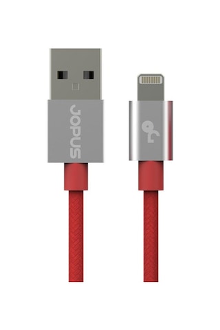 Jopus JO-DK3 1.2 MT Stylish Cloth Data Kablosu Kırmızı