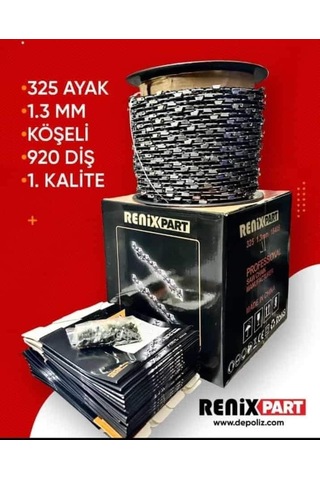 Testere Zincir Top 325d Köşeli 1.3mm 920 Diş