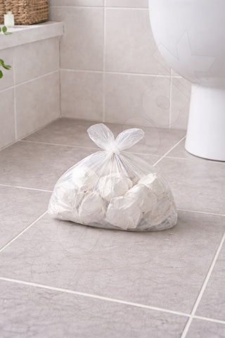 120 Adet Mini Boy Çöp Torbası - Ekstra Sağlam - Renkli 40x50cm 20lt