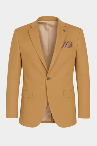 Plus Scorpion Camel Erkek Blazer Ceket Esnek Comfort Kumaş, İtalyan Kesim, Tek Düğmeli Slim Fit Şık Model CAMEL