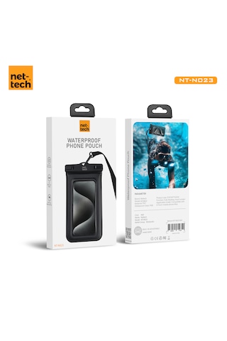 Yüksek Kalite Tüm Telefonlara Uyumlu Ip68 Yağmur Su Geçirmez Waterproof Deniz Havuz Altı Geçirmez Siyah